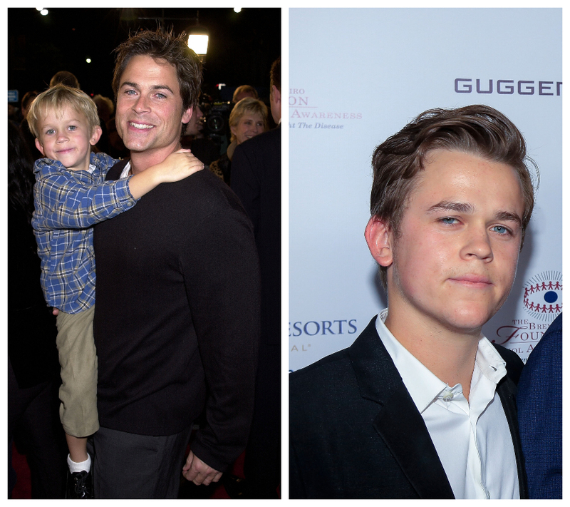 Rob Lowe’s son: John Owen Lowe | Getty Images Photo by Gregg DeGuire/WireImage & Brian Feinzimer