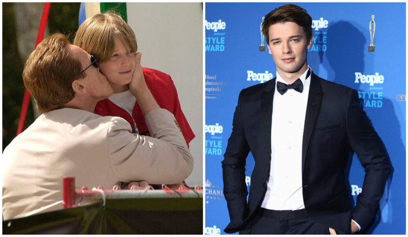 Arnold Schwarzenegger's son: Patrick Schwarzenegger | Alamy Stock Photo by Vaughn Youtz/ZUMA Press, Inc. & Getty Images Photo by Andreas Rentz