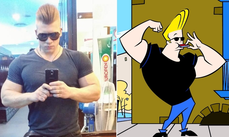 Johnny Bravo | Reddit.com/phaseman & Alamy Stock Photo by Maximum Film 