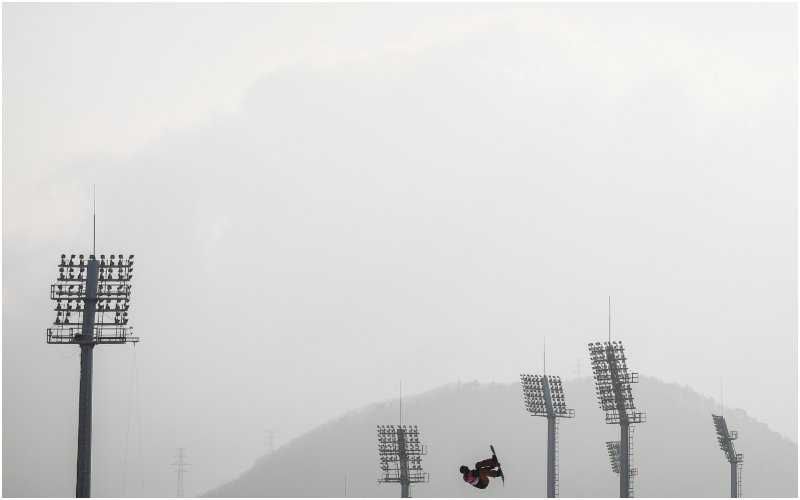 He Gets Good Signal Up There | Getty Images Photo by JONATHAN NACKSTRAND/AFP