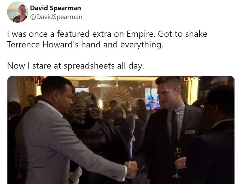 Got His Taste of Fame When He Could | Twitter/@DavidSpearman