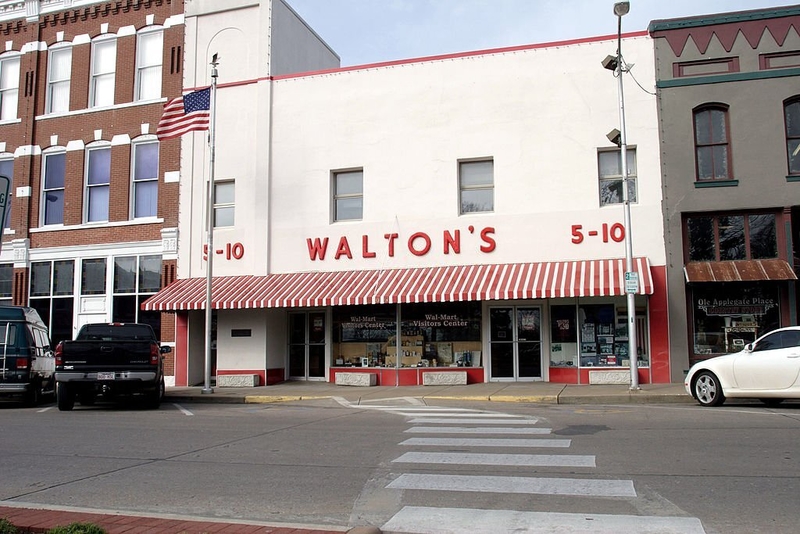 The First Walmart | Getty Images Photos by Gilles Mingasson