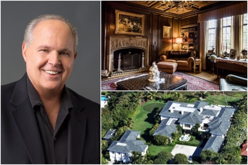  Rush Limbaugh-  $26 Million, Palm Beach, FL | 