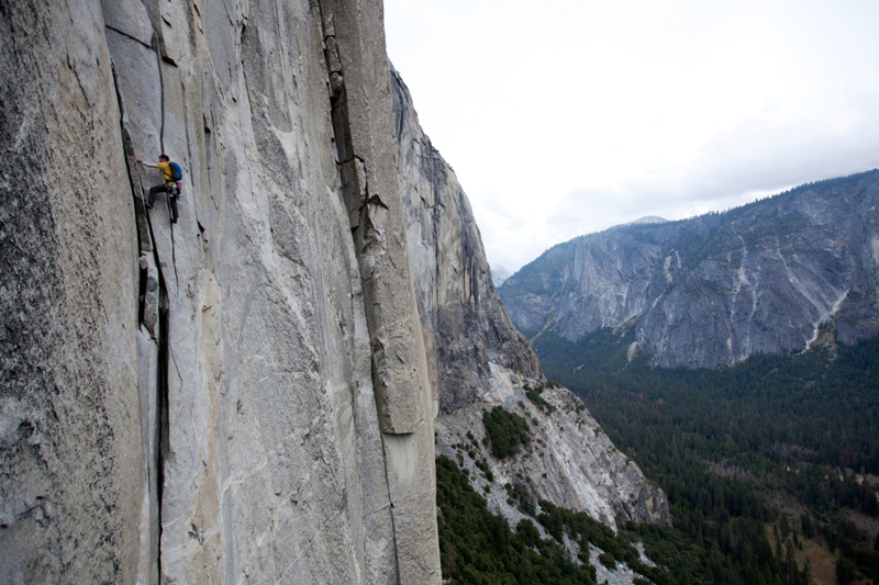 The “Thank God Ledge” | Alamy Stock Photo by Cavan Images/Corey Rich/Aurora Photos