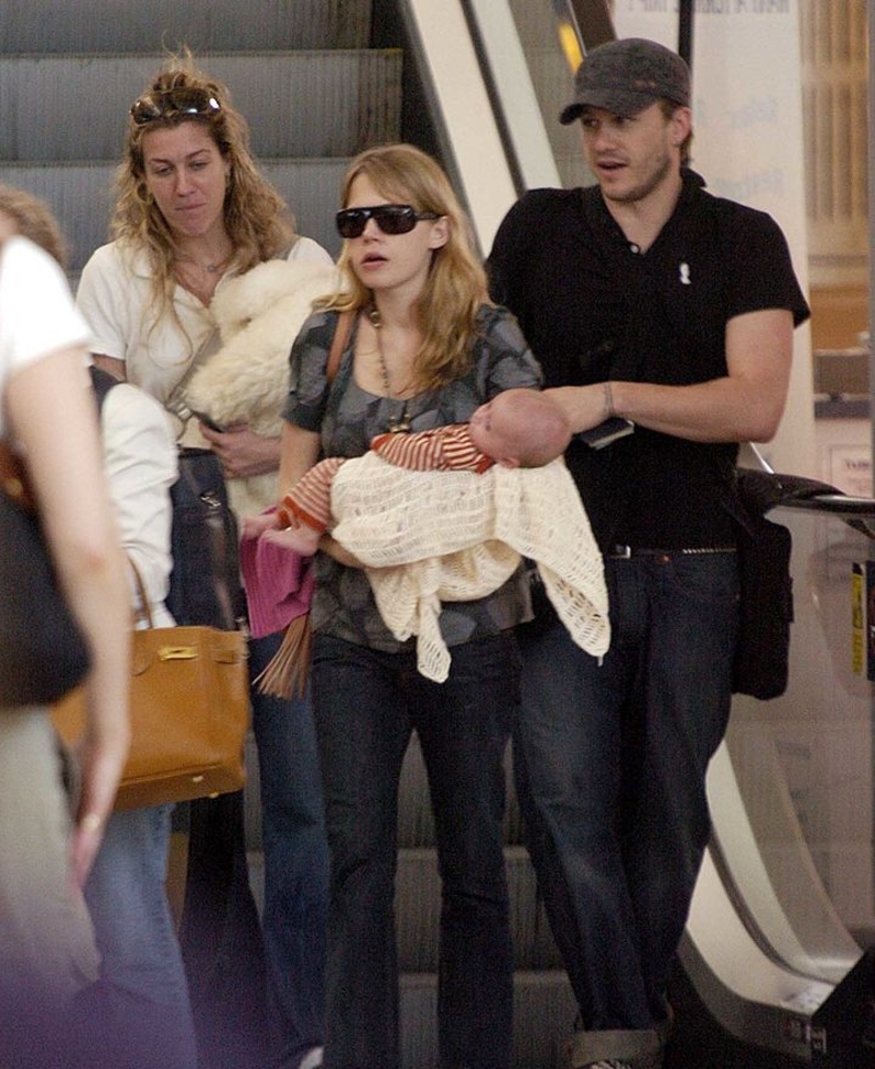 A Beautiful Moment: Heath Ledger and Matilda 2007 | Getty Images Photo by Photonews International Inc