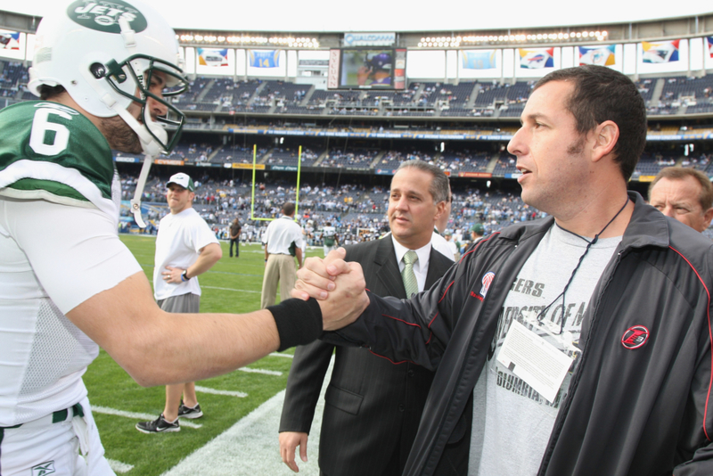 New York Jets: Adam Sandler | Getty Images Photo by Al Pereira/WireImage