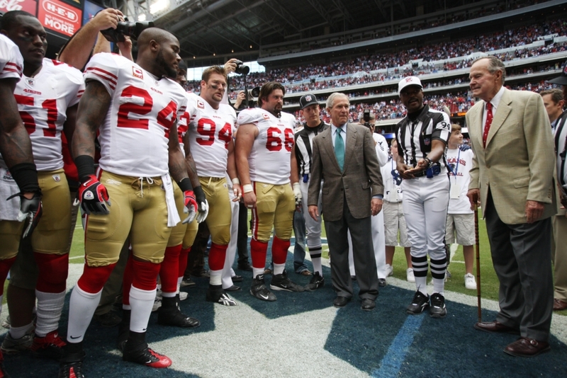 Houston Texans: George W. Bush | Getty Images Photo by Michael Zagaris