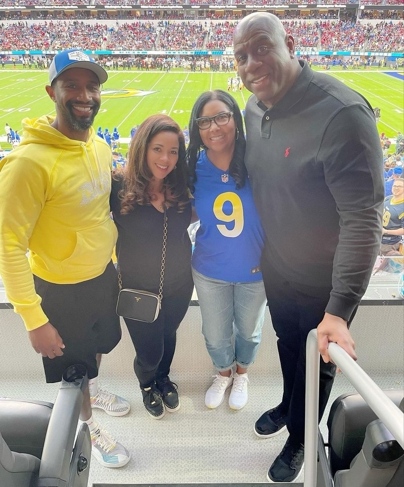 Los Angeles Rams: Magic Johnson | Instagram/@magicjohnson