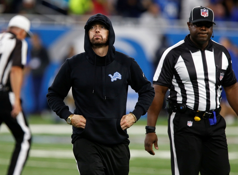 Detroit Lions: Eminem | Alamy Stock Photo