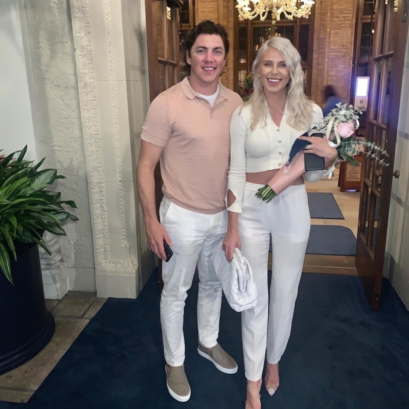 T.J. Oshie & Lauren Oshie | Instagram/@tjoshie7