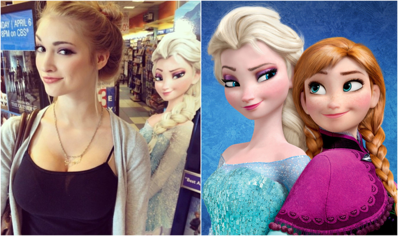 Elsa | Instagram/@annafaith & MovieStillsDB Photo by Tribal/Walt Disney Pictures