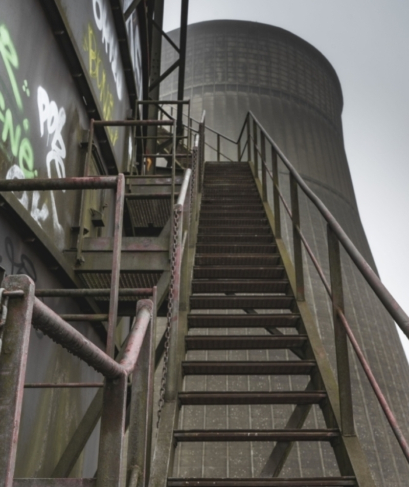 Old Power Station in Belgium | Alamy Stock Photo