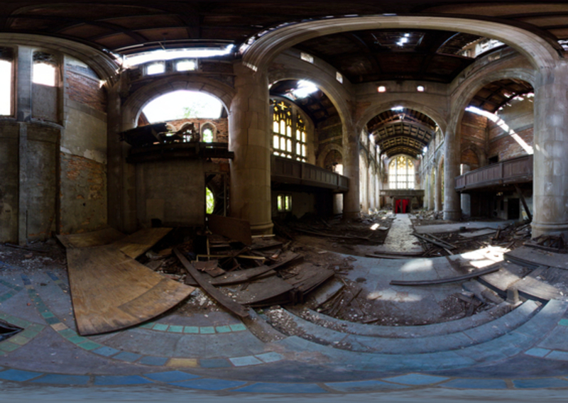 The City Methodist Church in Gary, Indiana | Alamy Stock Photo