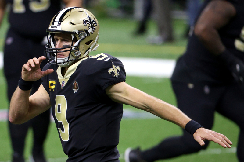 Drew Brees | Getty Images Photo by Chris Graythen