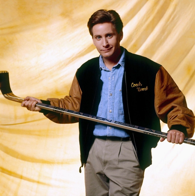 Emilio Estevez as Coach Gordon Bombay | Alamy Stock Photo