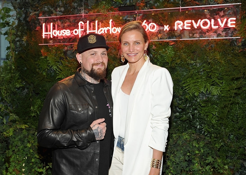 Cameron Diaz & Benji Madden | Getty Images Photo by Donato Sardella/REVOLVE