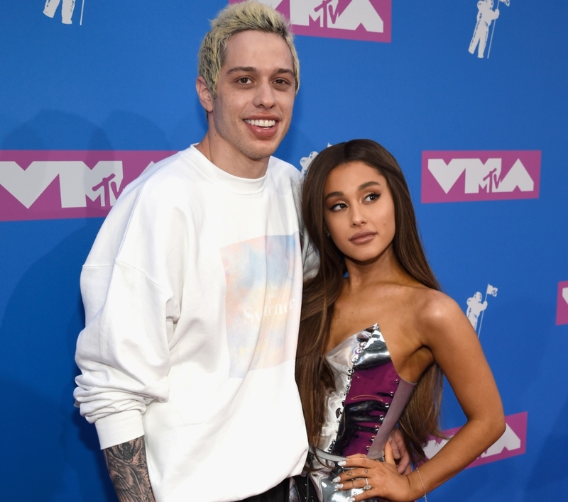 Ariana Grande & Pete Davidson | Getty Images Photo by Kevin Mazur/WireImage