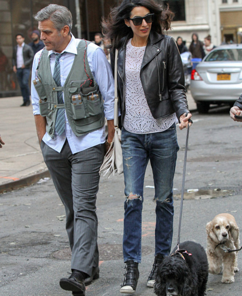 George and Amal Clooney: Millie and Louie | Getty Images Photo by Nancy Rivera/Bauer-Griffin/GC Images