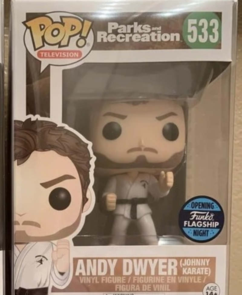 Andy Dwyer as Johnny Karate | Reddit.com/SDBaha619