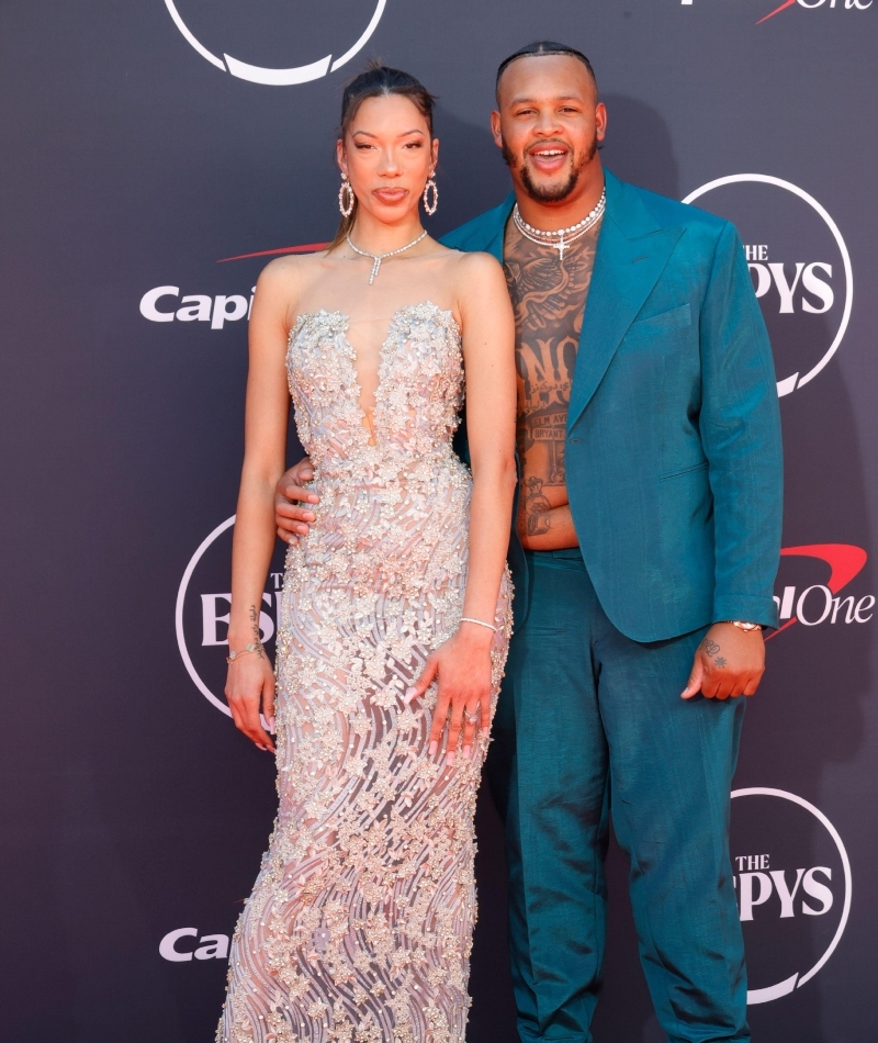 Dion Dawkins & Daiyaana Muhammad | Alamy Stock Photo by Fs/AdMedia via ZUMA Press Wire