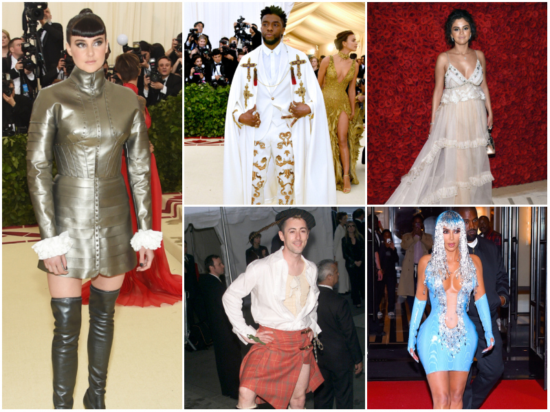 The Best & Worst Met Gala Attire Over the Years Part 2 | Getty Images Photo by Jamie McCarthy & Dia Dipasupil/WireImage & Dimitrios Kambouris/MG18/The Met Museum/Vogue & Evan Agostini & Robert Kamau/GC Images