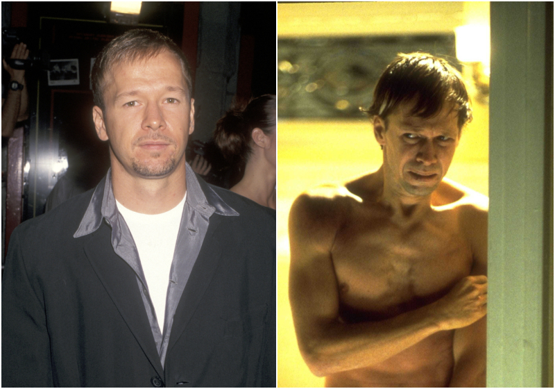 Donnie Wahlberg Went Super Skinny for “The Sixth Sense” | Getty Images Photo by Ron Galella, Ltd. & MovieStillsDB Photo by Moviefan2/michaella92/Walt Disney Pictures