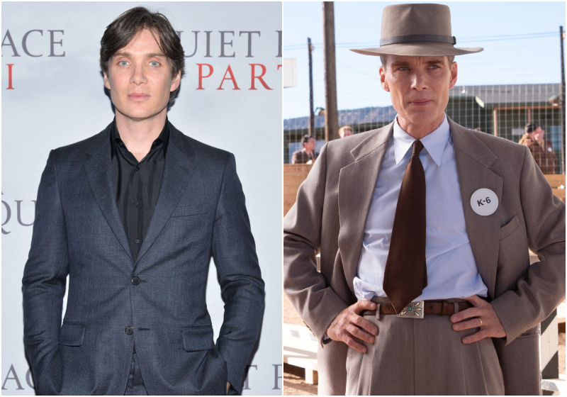 Cillian Murphy Went Very Skinny for “Oppenheimer” | Alamy Stock Photo by Anthony Behar/Sipa USA/Alamy Live News & MovieStillsDB Photo by Nico/production studio 