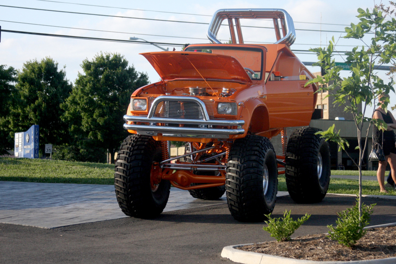 A Modified Monster Car | Alamy Stock Photo