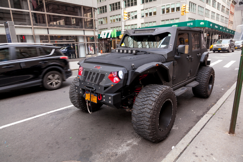 A Custom Jeep | Alamy Stock Photo