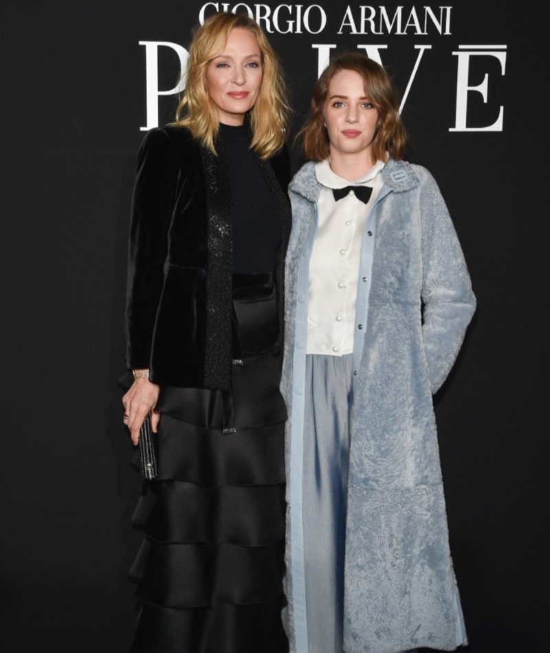 Maya Hawke & Uma Thurman | Getty Images Photo By Stephane Cardinale - Corbis/Contributor