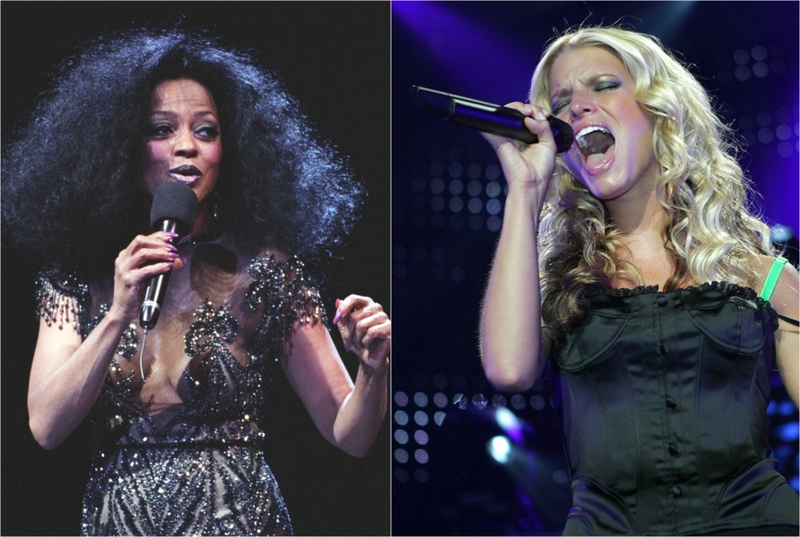 Diana Ross & Jessica Simpson | Alamy Stock Photo