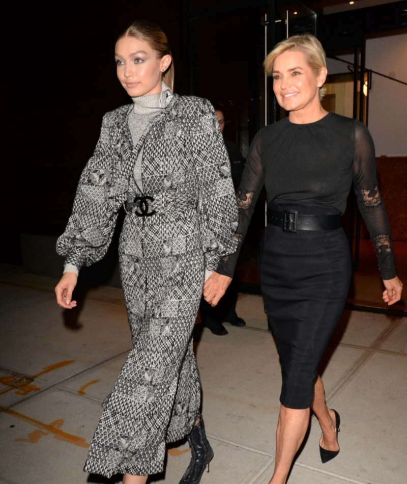 Gigi Hadid & Yolanda Hadid | Getty Images Photo By Raymond Hall / Contributor