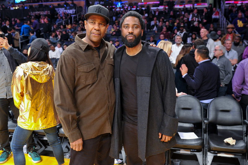 John David Washington & Denzel Washington | Getty Images Photo by Allen Berezovsky