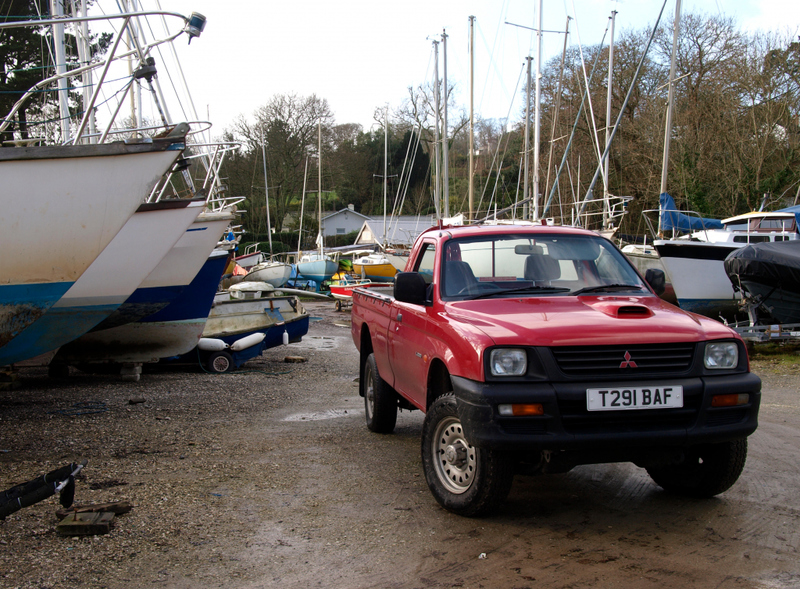 The Mitsubishi L200 Was Also a Rusty Pickup | Alamy Stock Photo by Nik Taylor 