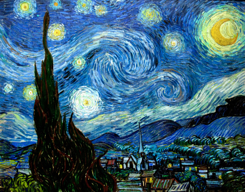 “The Starry Night” by Vincent Van Gogh | Alamy Stock Photo by Peter Horree