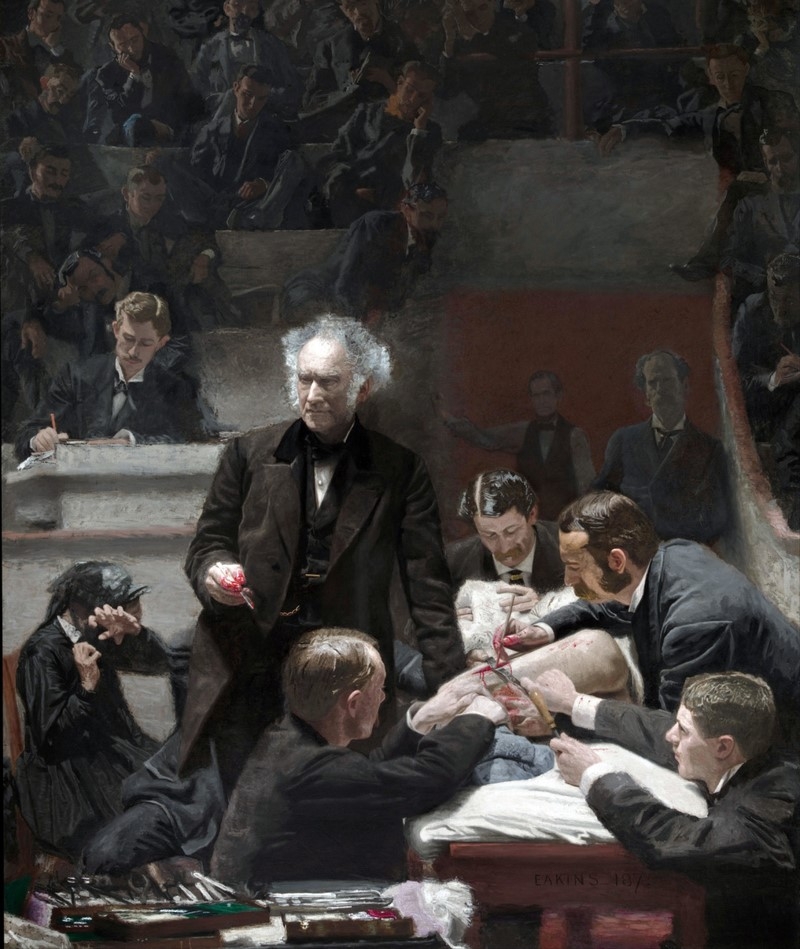 “The Gross Clinic” by Thomas Eakins | Alamy Stock Photo by Science History Images/Photo Researchers