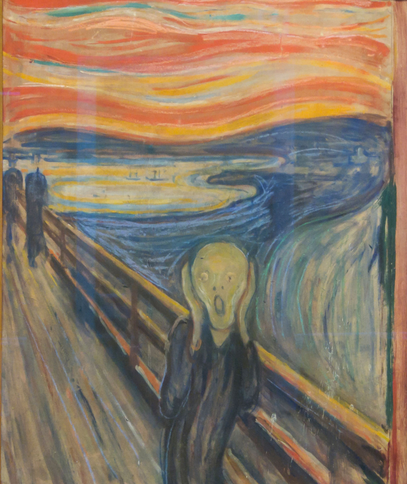 “The Scream” by Edvard Munch | Alamy Stock Photo by Grethe Ulgjell