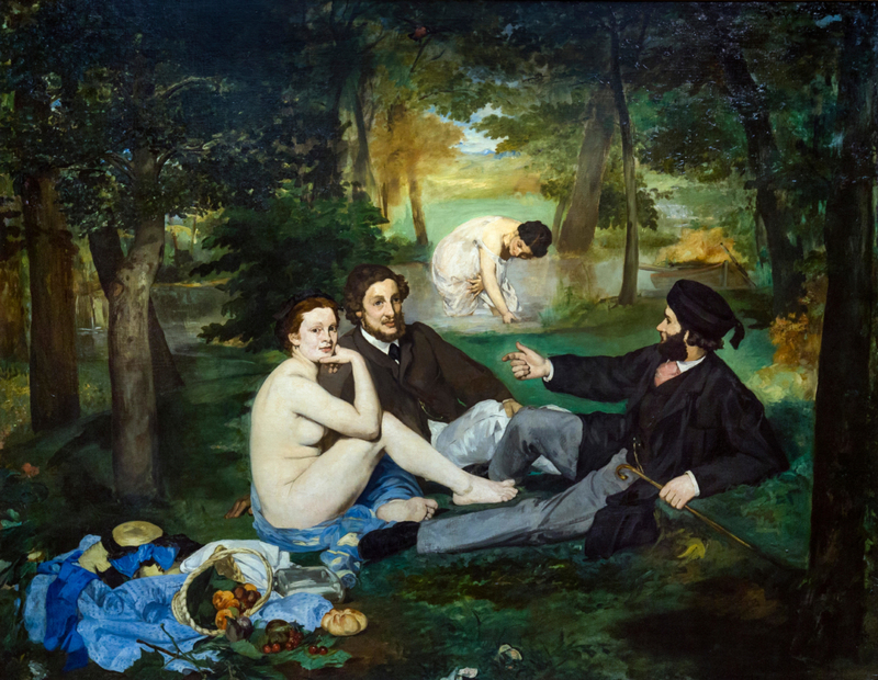 “Déjeuner sur L’herbe” by Edouard Manet | Alamy Stock Photo by Peter Barritt 