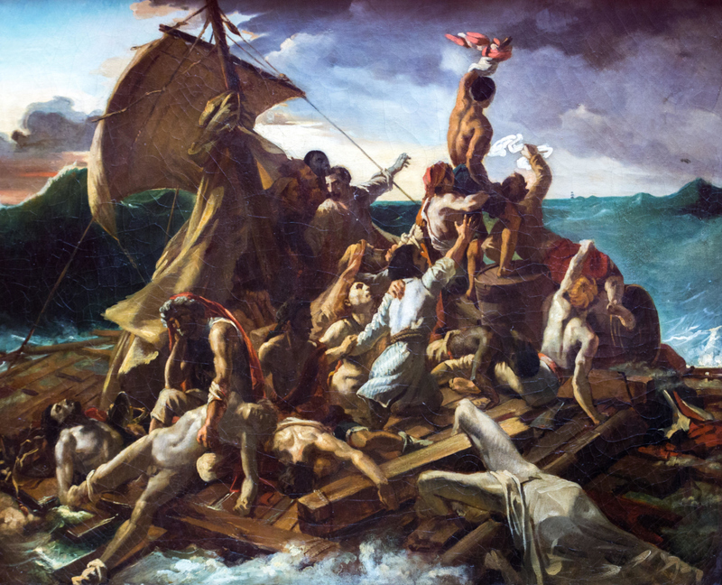 “The Raft of Medusa” by Théodore Géricault | Alamy Stock Photo by Collection/Active Museum/Le Pictorium