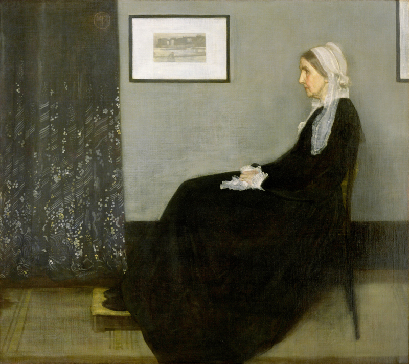 “Whistler's Mother” by James Abbott McNeill Whistler | Alamy Stock Photo by GL Archive 