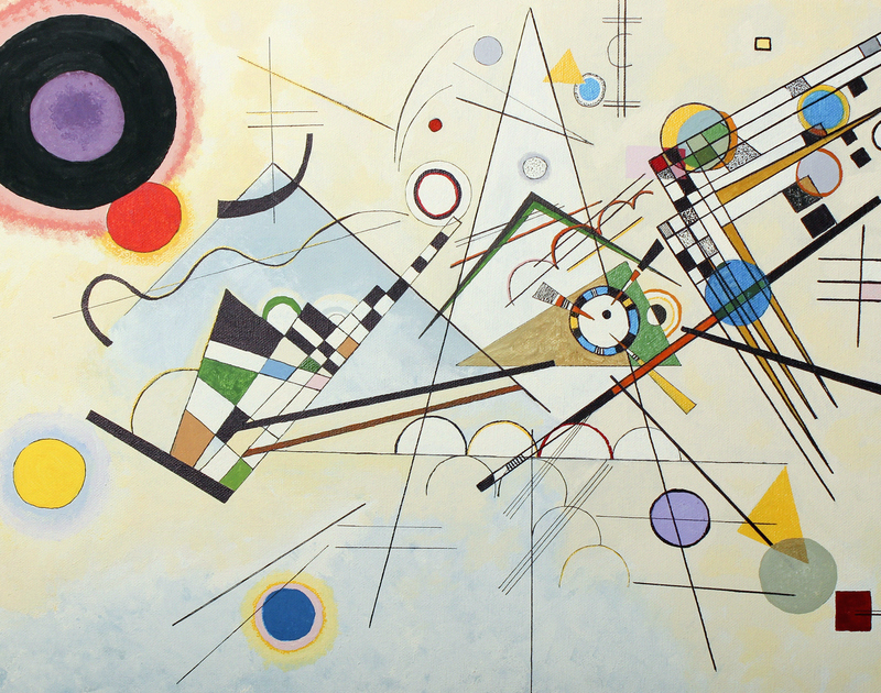 “Composition Viii” by Wassily Kandinsky | Alamy Stock Photo by The Artchives 