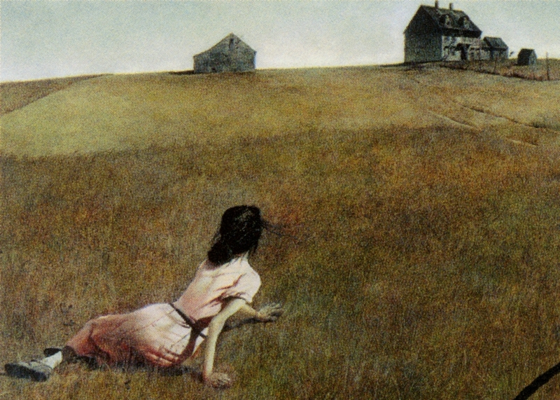 “Christina’s World” by Andrew Wyeth | Olga Popova/Shutterstock