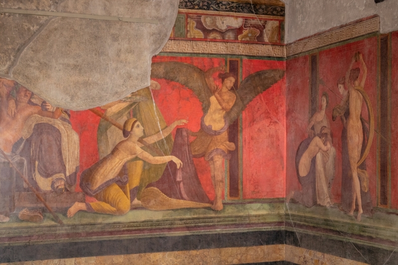 “Frescoes in Villa of the Mysteries” by Unknown | vemundv/Shutterstock