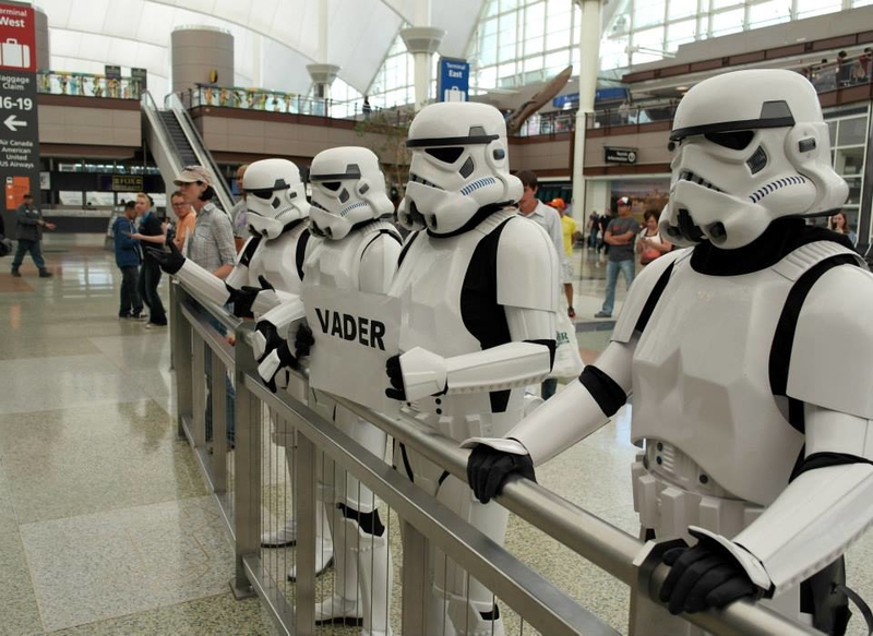 Waiting for Your Boss | Facebook/@denverinternationalairport