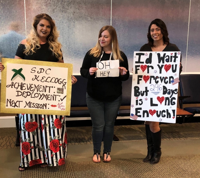 This Trio of Giddy Military Wives | Imgur.com/OctopussSevenTwo