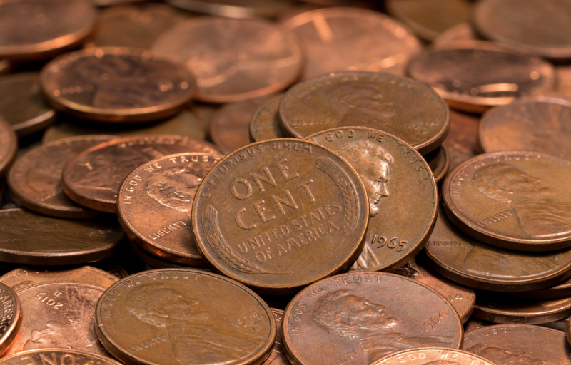 Wheat Pennies | Alamy Stock Photo