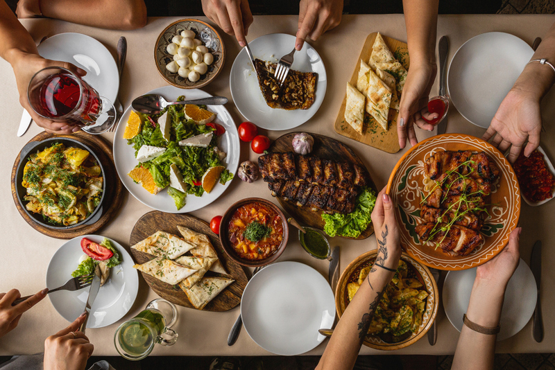 Serving Dinner Buffet-Style | Shutterstock