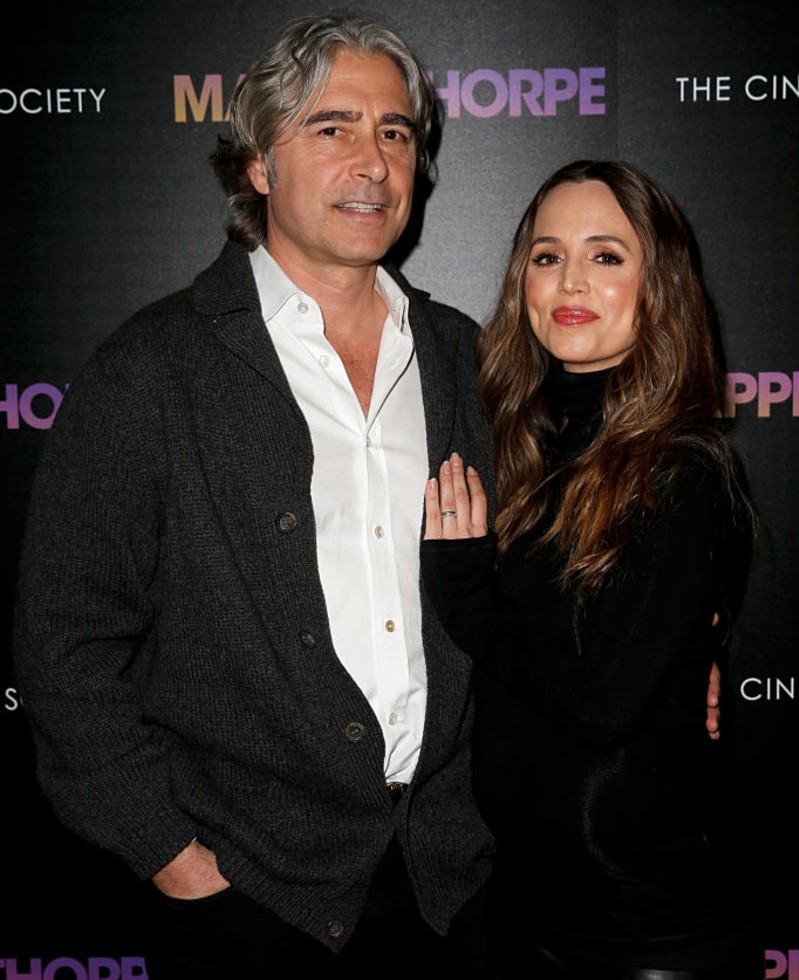 Eliza Dushku y Peter Palandjian | Getty Images Photo by Dominik Bindl