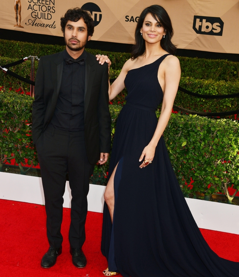 Kunal Nayyar y Neha Kapur | Alamy Stock Photo by Gamma-USA