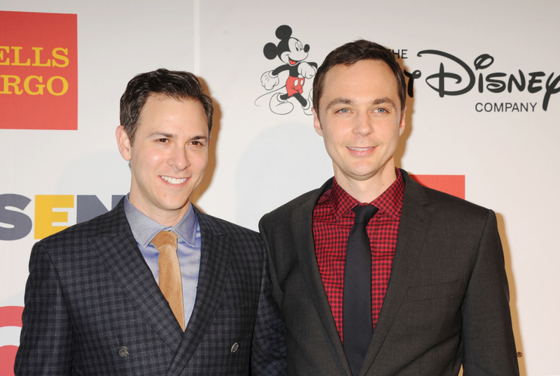 Jim Parsons y Todd Spiewak | Getty Images Photo by Jeffrey Mayer/WireImage